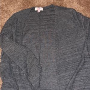 Lularoe gray medium textured sarah